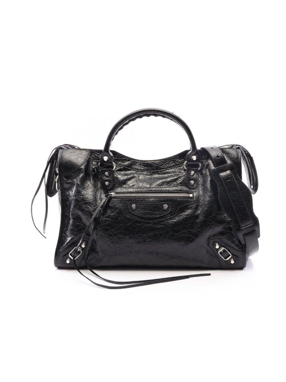Balenciaga Handbag Le City Medium Leather Tote